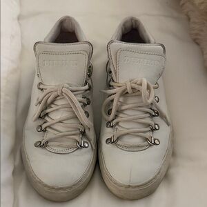 Diemme White Leather Men's Sneakers